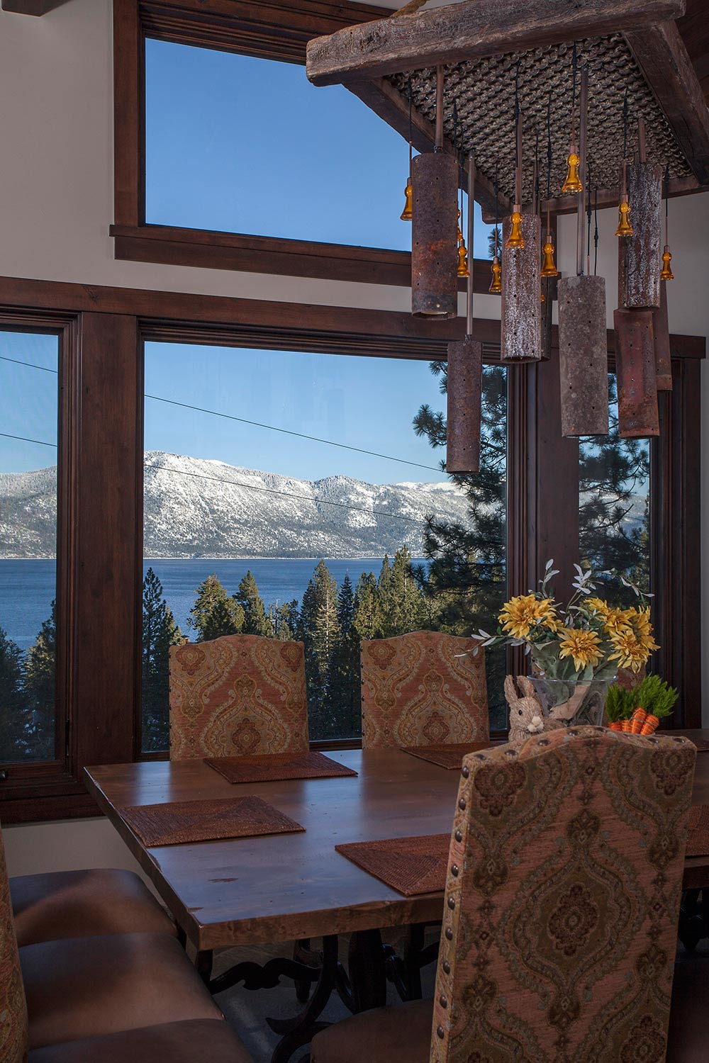 View from Lakeview Luxury Home Crystal Bay Nevada