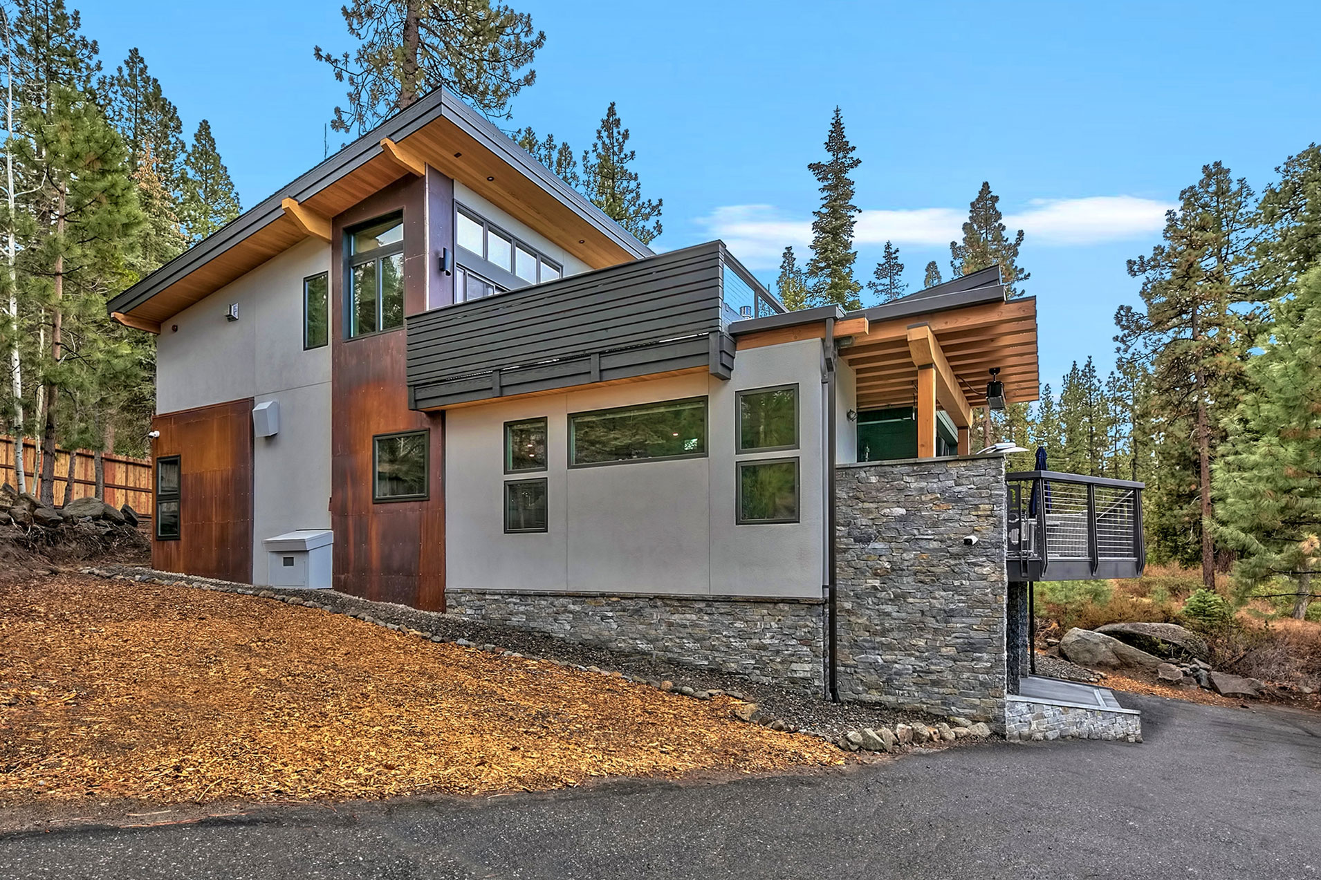 Mountain Modern Design Tahoe Home by Borelli Architecture in Zephyr Cove, Nevada