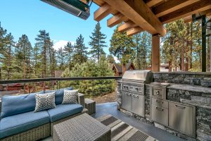 View from Mountain Modern Design Tahoe Home by Borelli Architecture in Zephyr Cove, Nevada