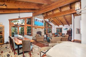 Great Room Remodel in Luxury Tahoe Home Remodel by Borelli Architecture in Incline Village, Nevada