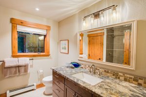 Bathroom Remodel in Luxury Tahoe Home Remodel by Borelli Architecture in Incline Village, Nevada